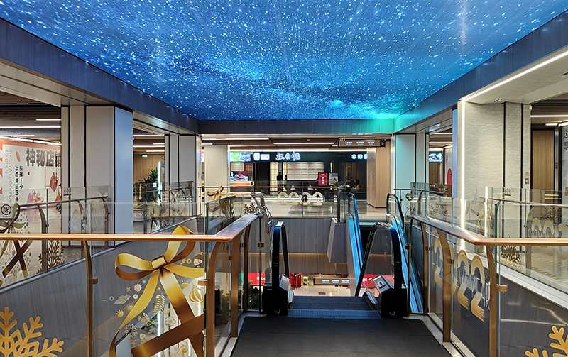 LED天幕透明屏應(yīng)用場(chǎng)景有哪些，安裝注意事項(xiàng)