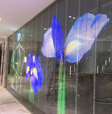 南昌高新技術產(chǎn)業(yè)園 LED透明屏vClear項目