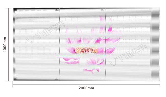 雙面透明LED顯示屏優(yōu)勢及構(gòu)造，價格多少錢？