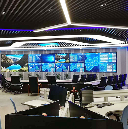 麗水電視臺全彩LED大屏幕項目