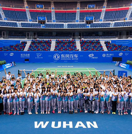 武漢網(wǎng)球公開賽戶外LED顯示屏項(xiàng)目