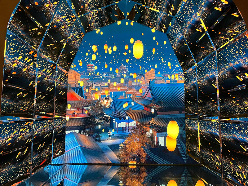 洛陽大河薈數(shù)字化博物館LED透明屏項(xiàng)目